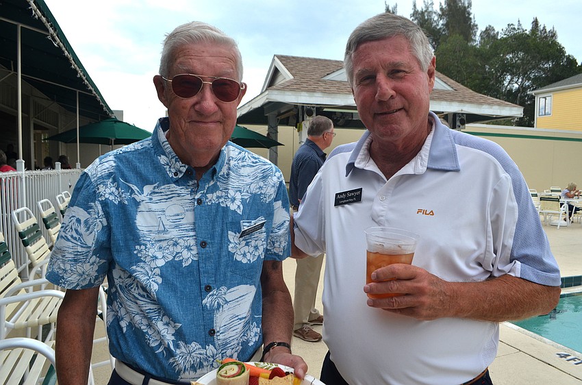 Jerry Fox and Andy Sawyer