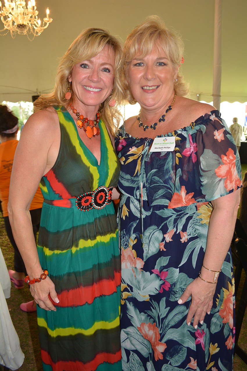 Lakewood Ranch'   s Diana Dill with Meals on Wheels PLUS CEO Maribeth Phillips