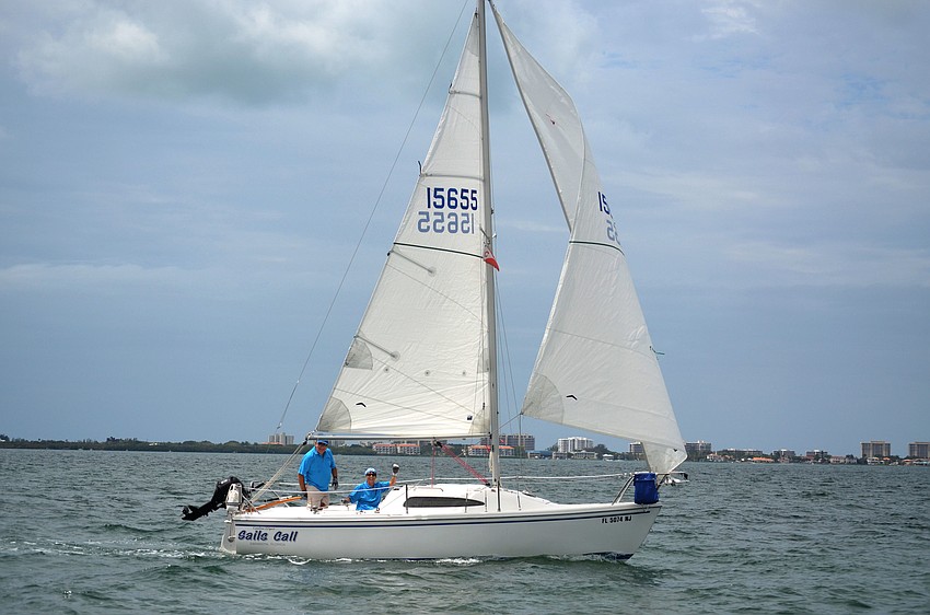 This was the first time the regatta benefited a nonprofit. Funds raised from this year’s regatta will to go Mote Marine Laboratory.