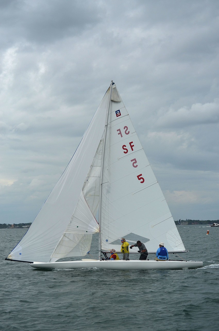 This was the first time the regatta benefited a nonprofit. Funds raised from this year’s regatta will to go Mote Marine Laboratory.