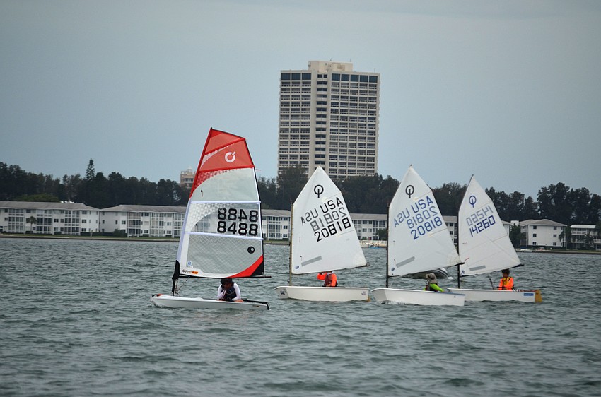 Following the regatta, youth sailors had an award celebration at Mote Marine Aquarium, while the adults celebrated at Bird Key Yacht Club.
