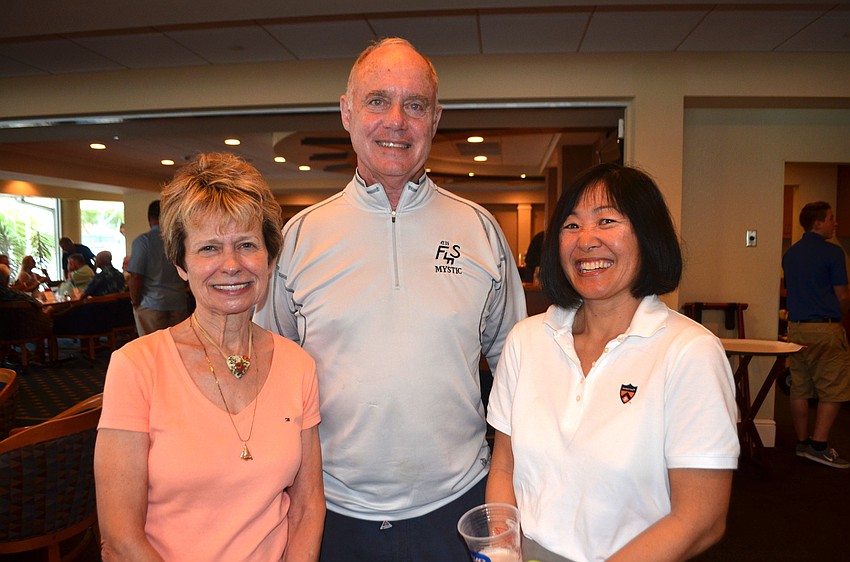 Marlene Riebel, Herb Larrabee and Jennifer Faugust