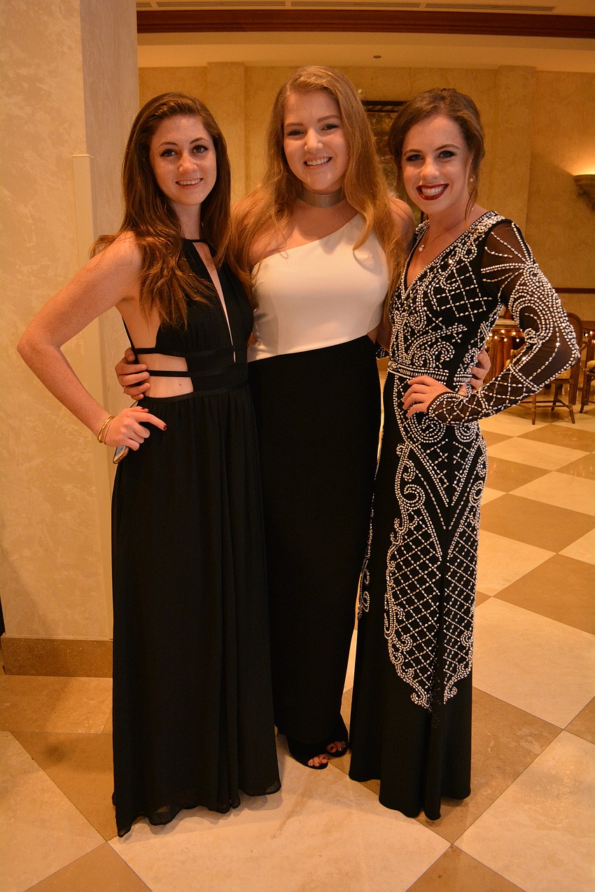 Izzy Eichenbaum, Chloe Militzer and Carling Landerche are all seniors.