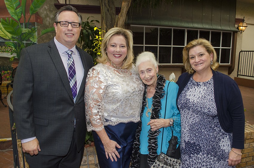 Jay and Marlo Turner with Eva Slane and Tricia Mire