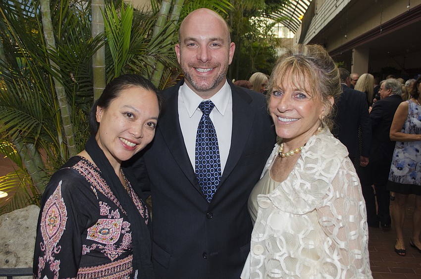 Jen Shyu, Dr. Charles Davenport and his mother, Dr. Mary Davenport