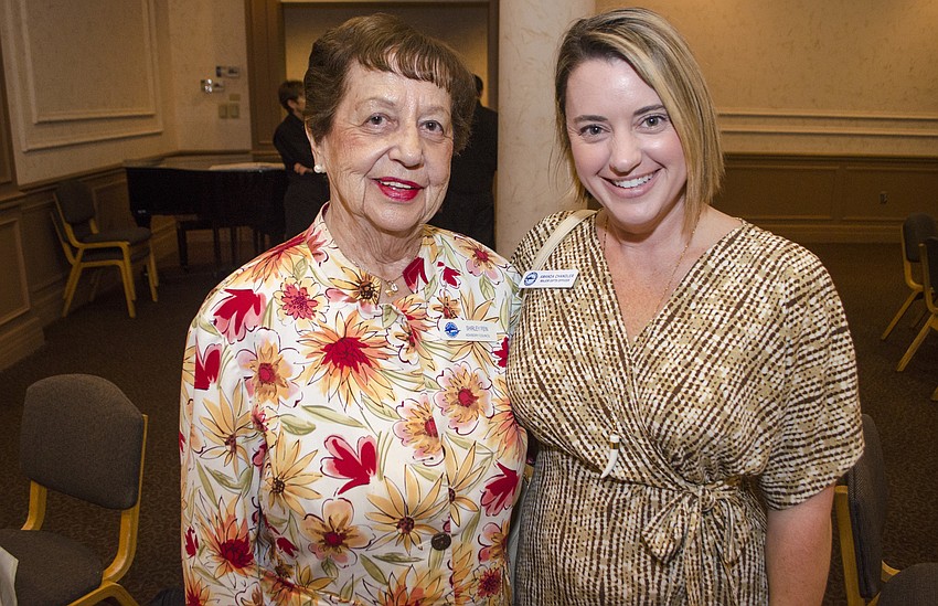 Shirley Fein and Amanda Chandler