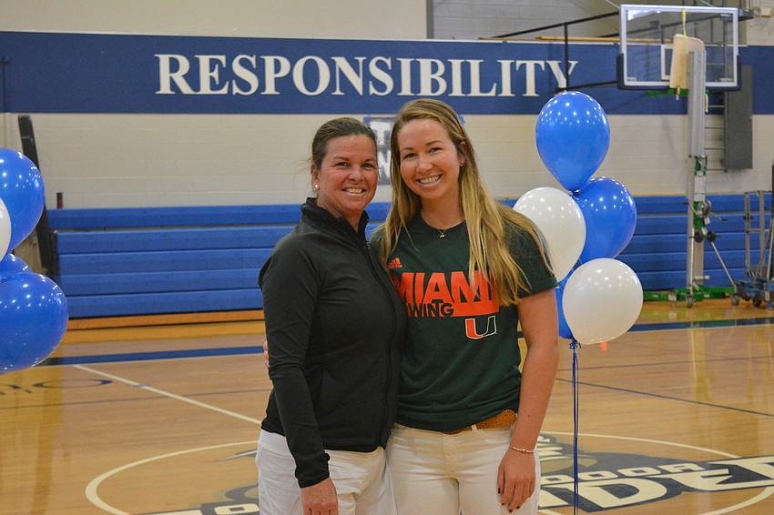 Savannah Alario, rowing, University of Miami