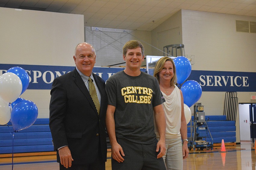 Christian McCarthy, football, Centre College (Ohio)