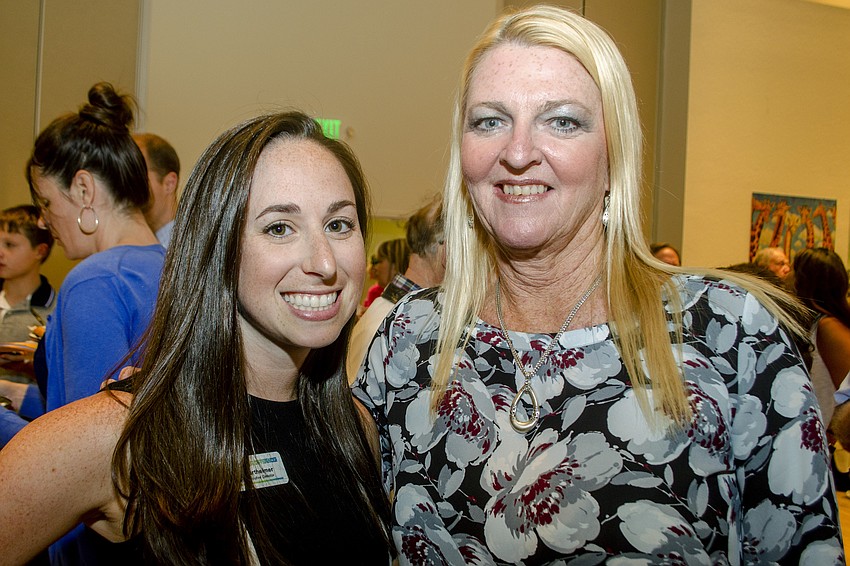 Embracing Our Differences Associate Executive Director Sarah Wertheimer and Ringling College Vice President of Student Life Tammy Walsh.