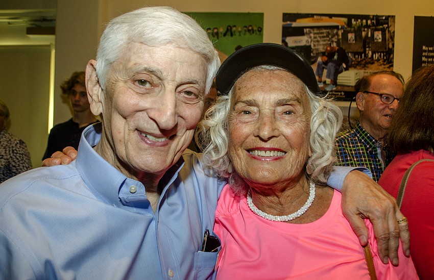 Embracing Our Differences Board Vice Chariman Richard Bergman and Ruth Ades