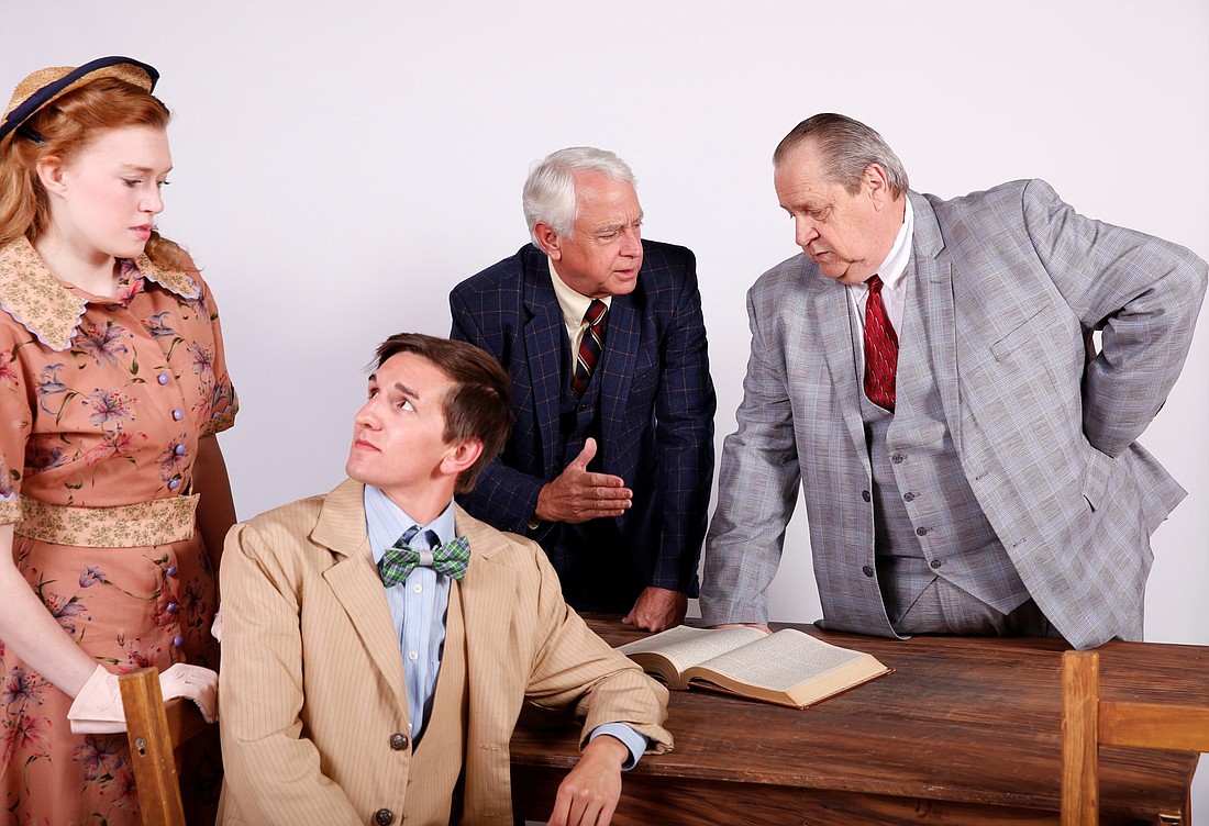 "Inherit the Wind" features a fictionalized account of the 1925 Scopes â€œMonkeyâ€ Trial, of a teacher who was put on trial after he defied Tennesseeâ€™s laws against teaching evolution in its public schools.Â