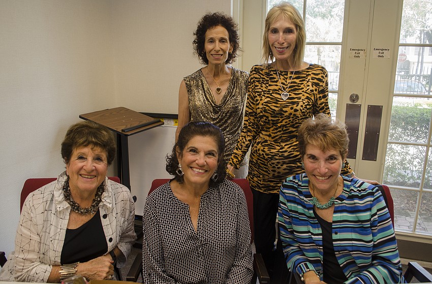 Hedria Saltzman, Beverly Horwitz, Meredith Nierenberg, Andrea Nierenberg and Alice Cotman