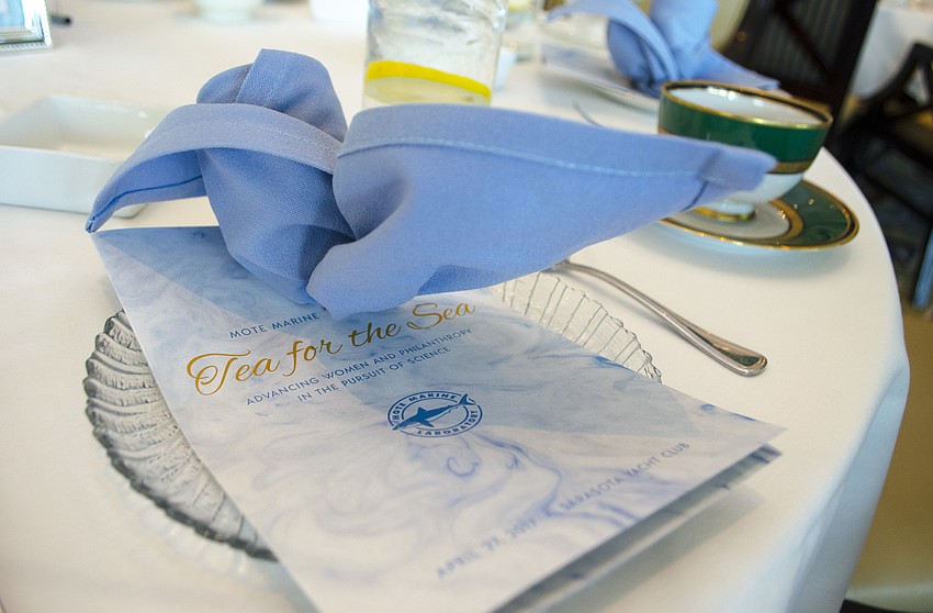 Tea for the Sea took place on April 27 at Sarasota Yacht Club and benefited Mote Marine Laboratory & Aquarium.