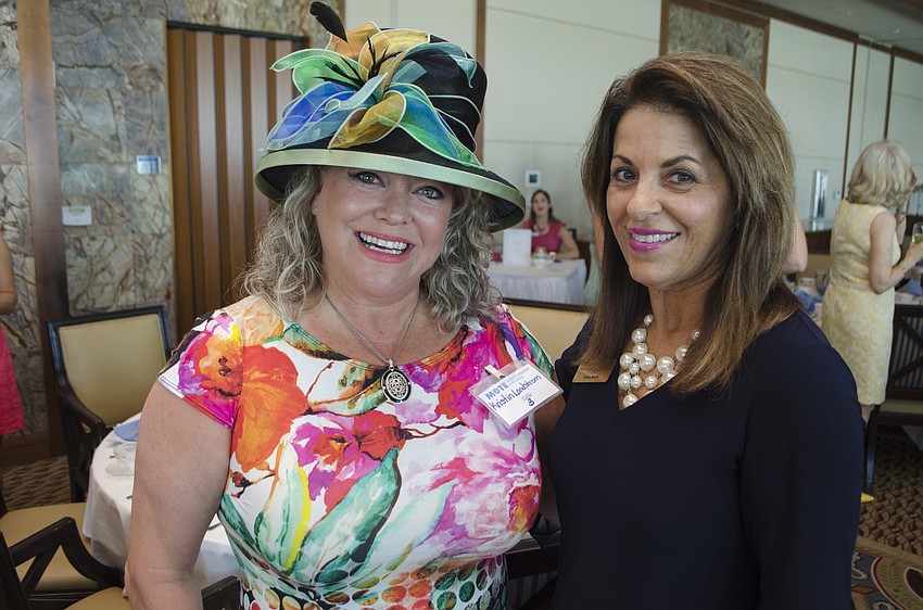 Kristin Landstrom and Sandy Moore