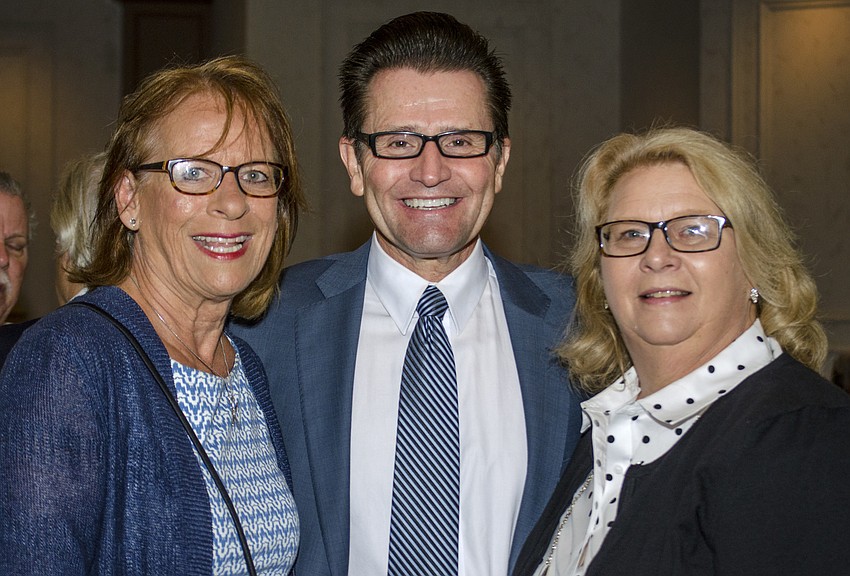 Bernie Gottschalk, Bob Brittingham and Annmarie Kuffer