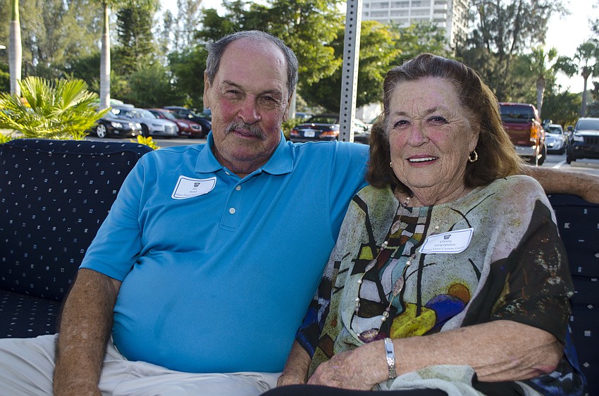 Joe Stout and Gloria Rigopulos