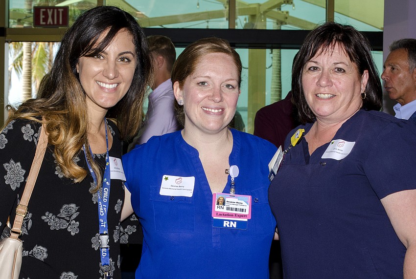 Jenna Maye, Desiree Berry and Chris Wirth