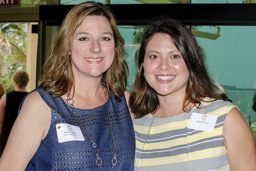 Jennifer Hudson and Nicole Bruning