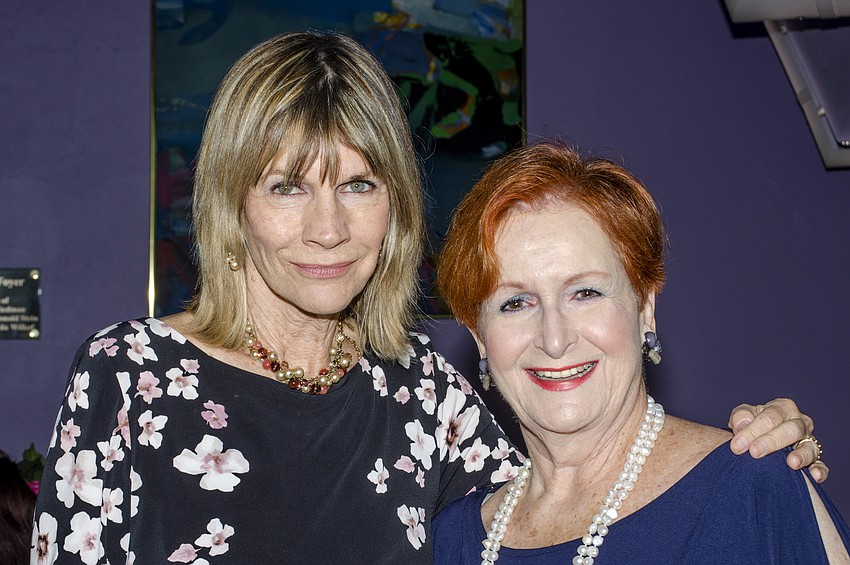 City Commissioner Suzanne Atwell and Sarasota County School Board Member Jane Goodwin