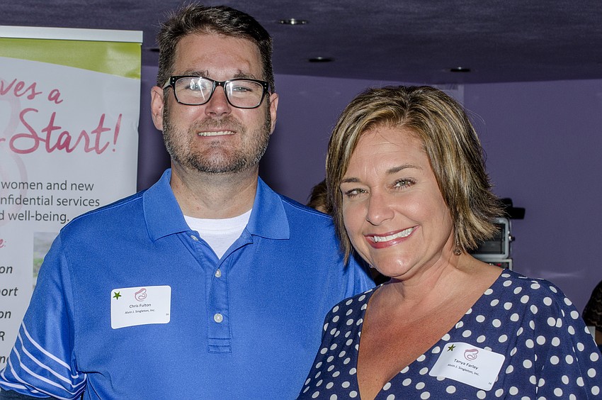 Chris Fulton and Tanya Farley