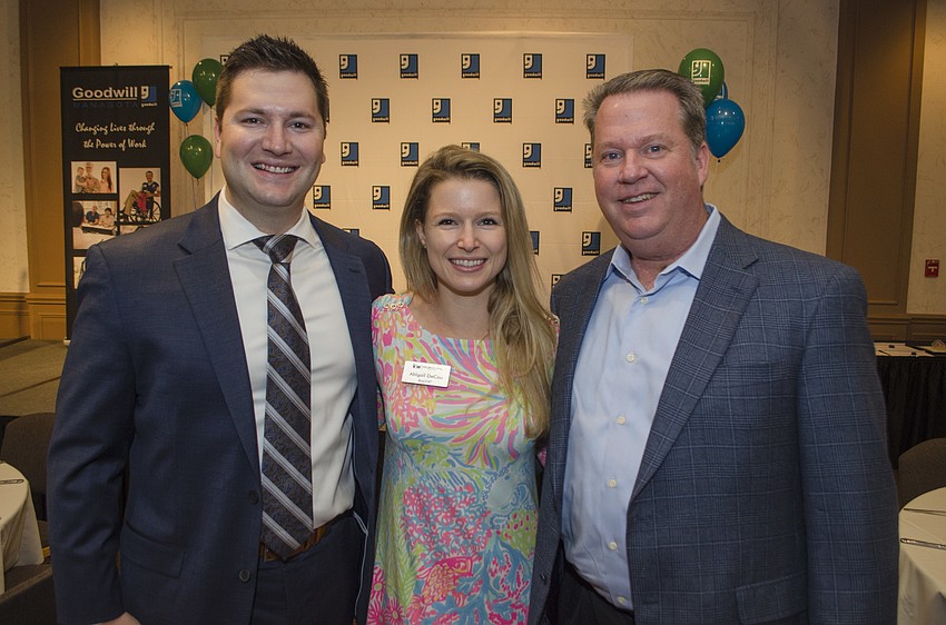 Nick and Abigail Altier with Bob Stanell