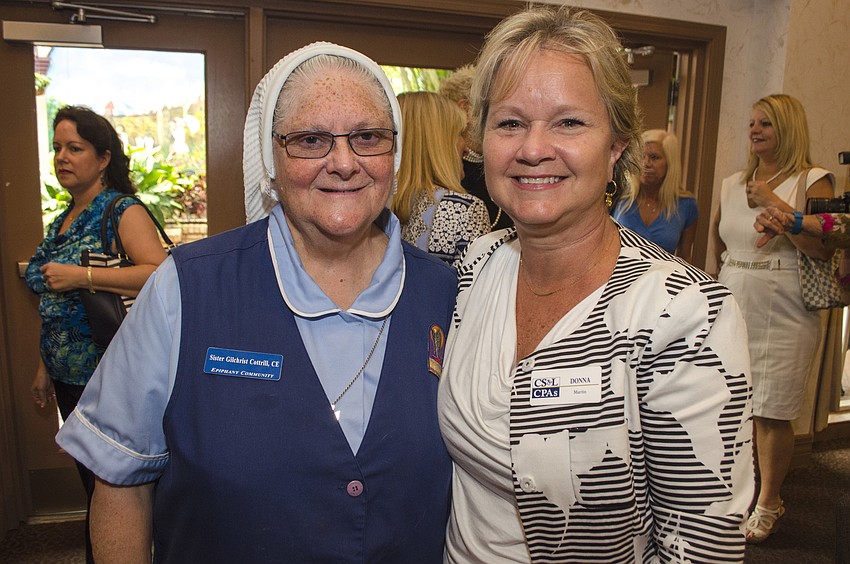 Sister Gilchrist Cottrill and Donna Martin