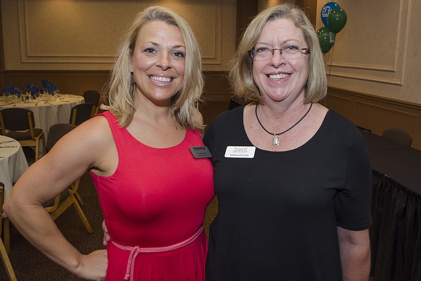 C.J. Bannister and Linda Gould