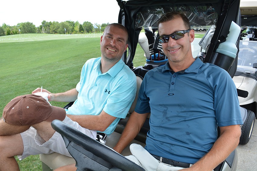 Jim Soda and Ryan Barbour played with a team from BB&T.