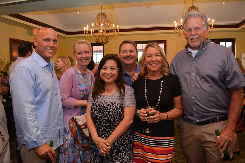 Mark and Lisa Piechi, Barbara and Paul Twargoski and Robin and David Turner