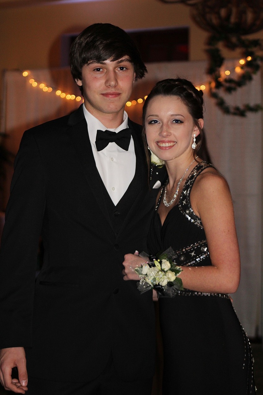 Braden River High School senior Mason Digristine and sophomore Chloe Millard dressed to impress at prom.
