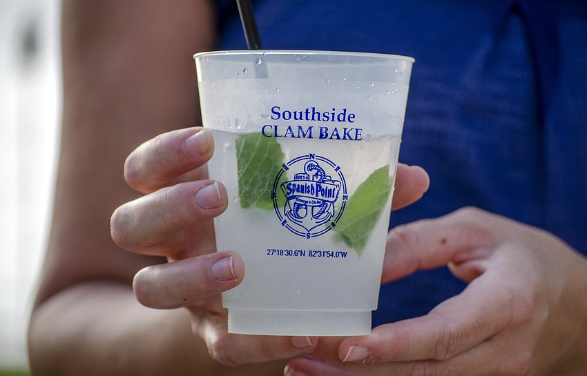 Southside parents and staff sipped drinks from Southside Elementary School cups.