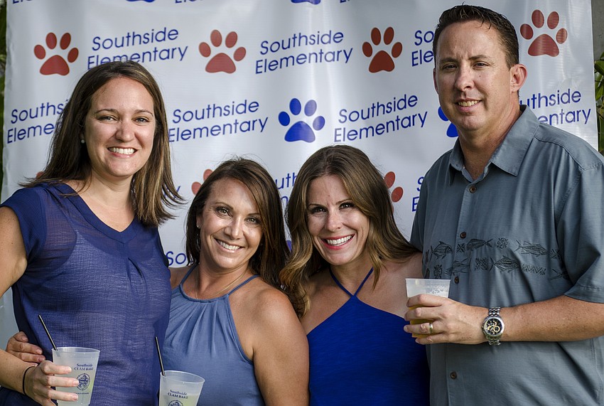 Event chairs Caprill Hembree, Dana Ferreira, Kim Ledesma and Derrick Maginness