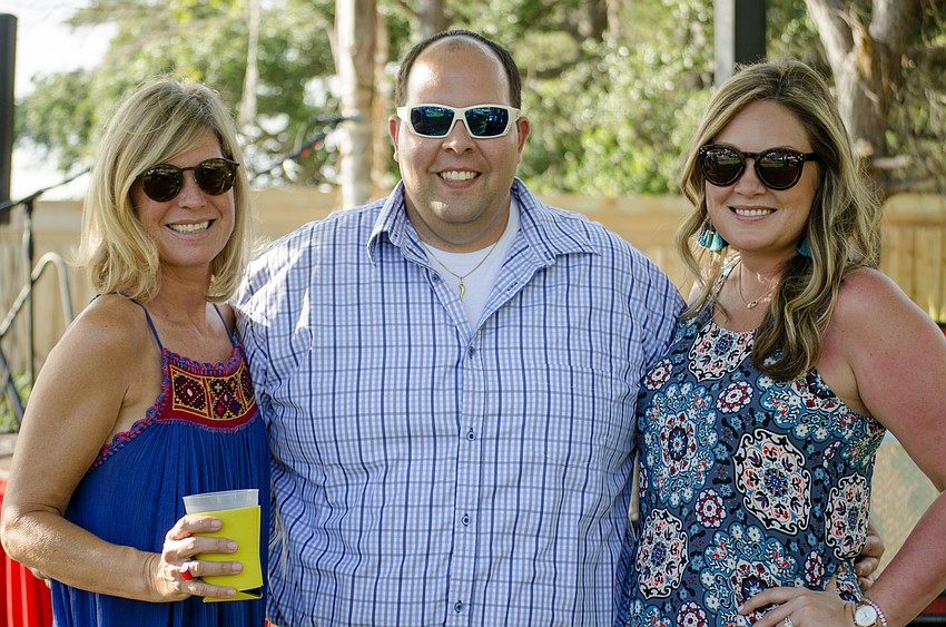 Margaret Barnes, Jay Patella and Amanda Patella