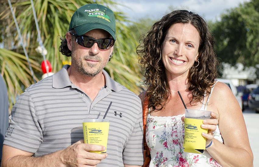 Sponsors Nick and Susan Rigopulos