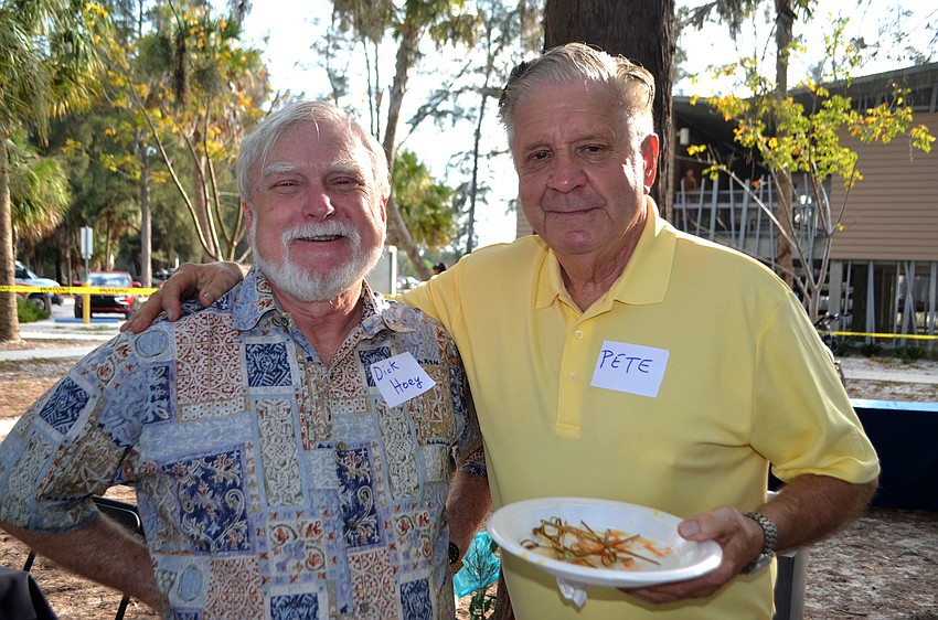 Dick Hoey and Pete Makowski