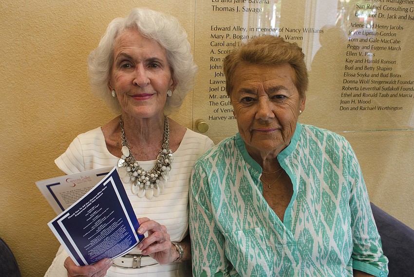 Nancy Thorfinnson and Florence Wildner