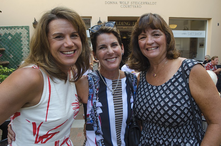 Beth Green, Audrey Robbins and Julie Wolfe