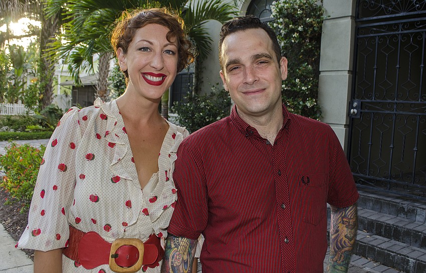 Terri Weagant and Adam Korothy