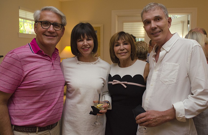 Dean Scarborough, Janice Bini, Chris Voelker and Host George Steitz