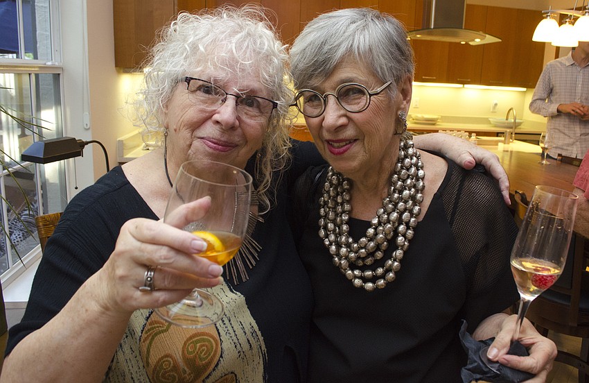 Sandi Cooper and Sharon Burde