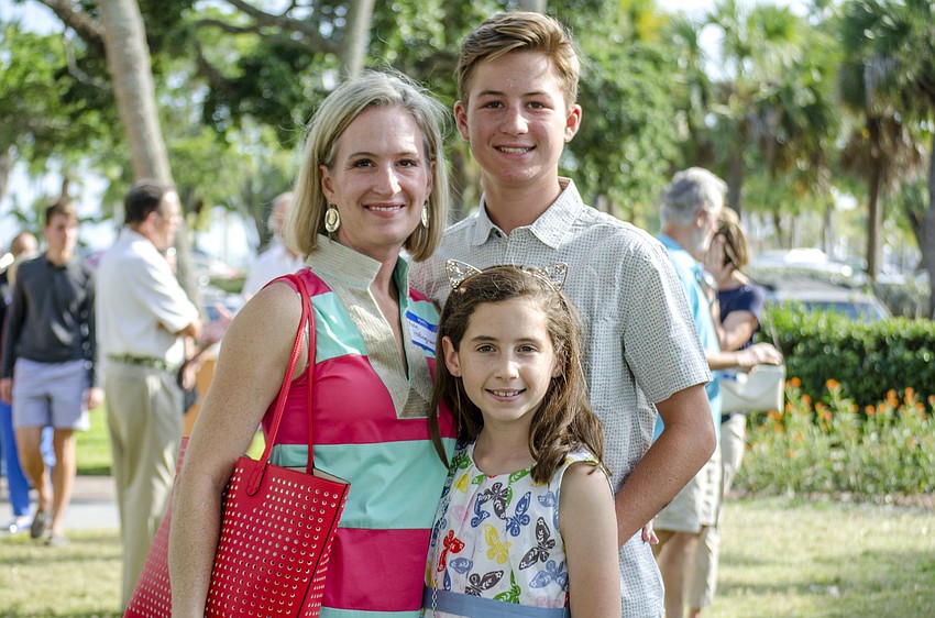 Katie, Cal and Grace Hollingsworth