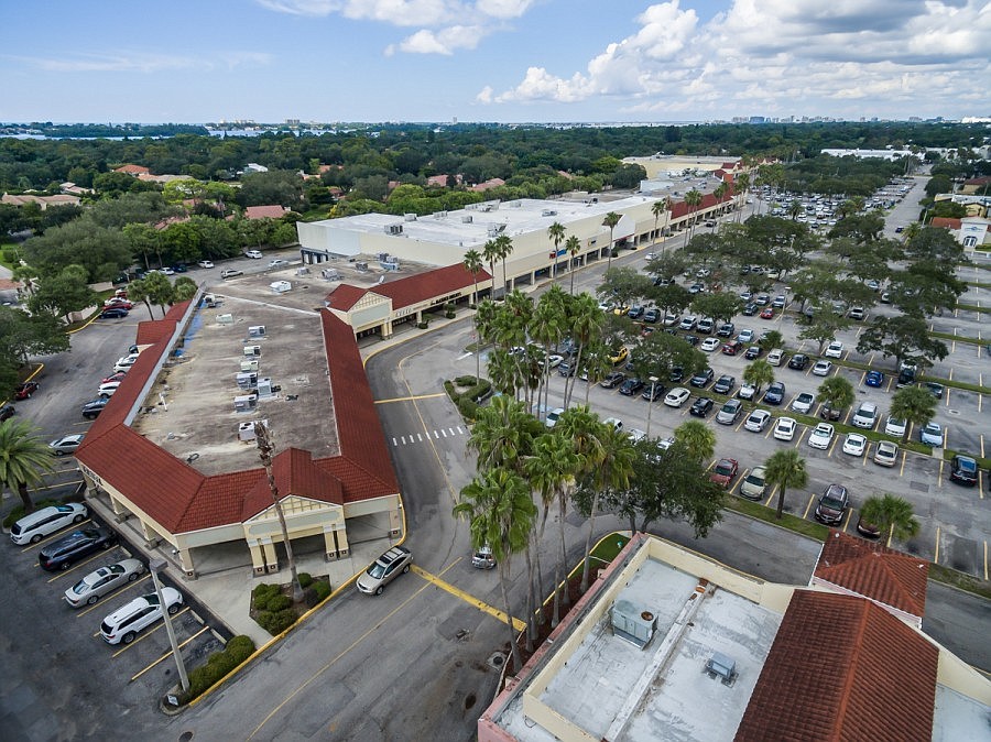 (Photo courtesy of Ten-X) Benderson development Co. bought the Landings Shopping Center in January.