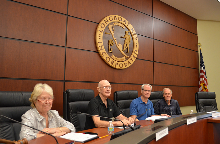 Longboat Key Charter Review Committee: Pat Zunz, Phill Younger, Alan Pryor, Bill Cook