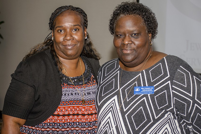 Regina McKoy and Alice Crummer