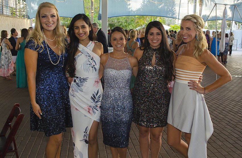 Co-Chairwomen Anne Marie Timm, Sheena Maini, Ashley Reeves, Kelly Calamaras and Ashley Gruters