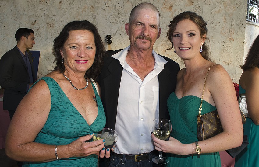 Connee and John Hancock with Vanessa Caropepe