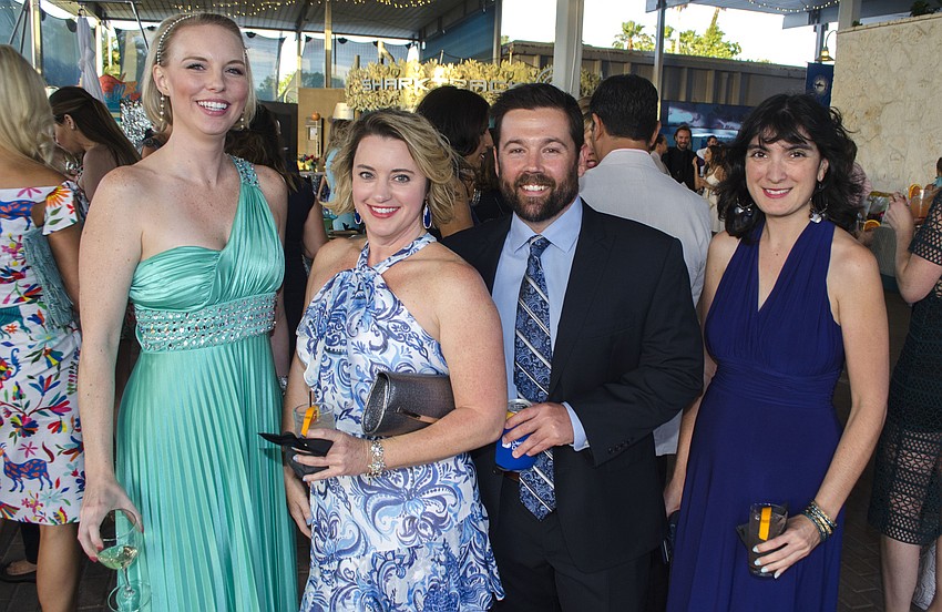 April White, Amanda Chandler, Damien Hurm and Hermione Gilpin