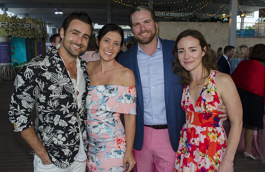 Brenton and Pallas Cloud with Brad and Christen Benson