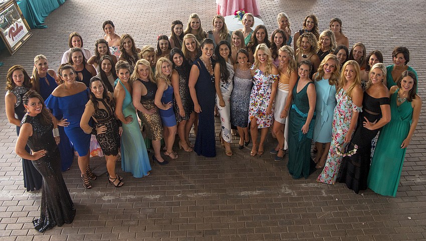 Members of Designing Daughters donned their best “Coastal Glamour Glitz” ensembles at A Fashionable Gala: Shipwrecked on May 5 at Mote Marine Aquarium & Laboratory.