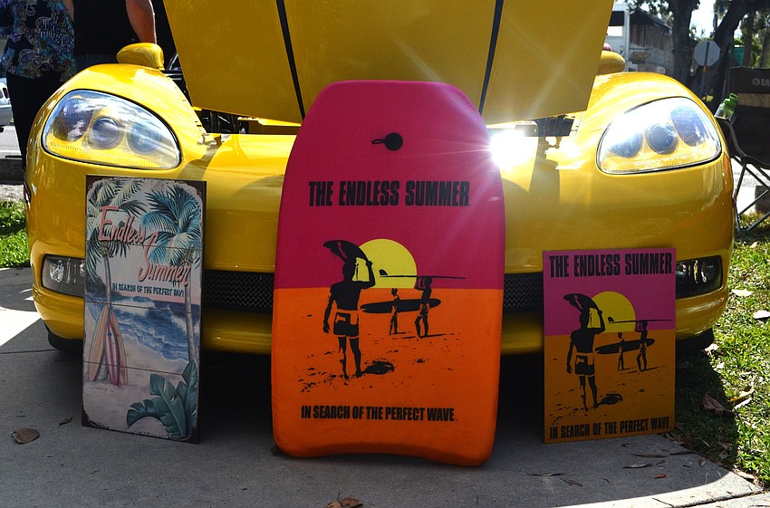 More than 150 Corvette models crowded St. Armands Circle Park on May 6.